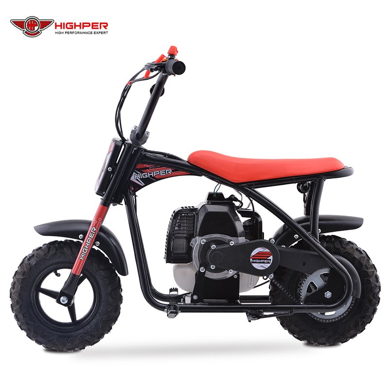 HIGHPER 2 Stroke 52cc Gasoline Mini Bike , Kids Mini Bike