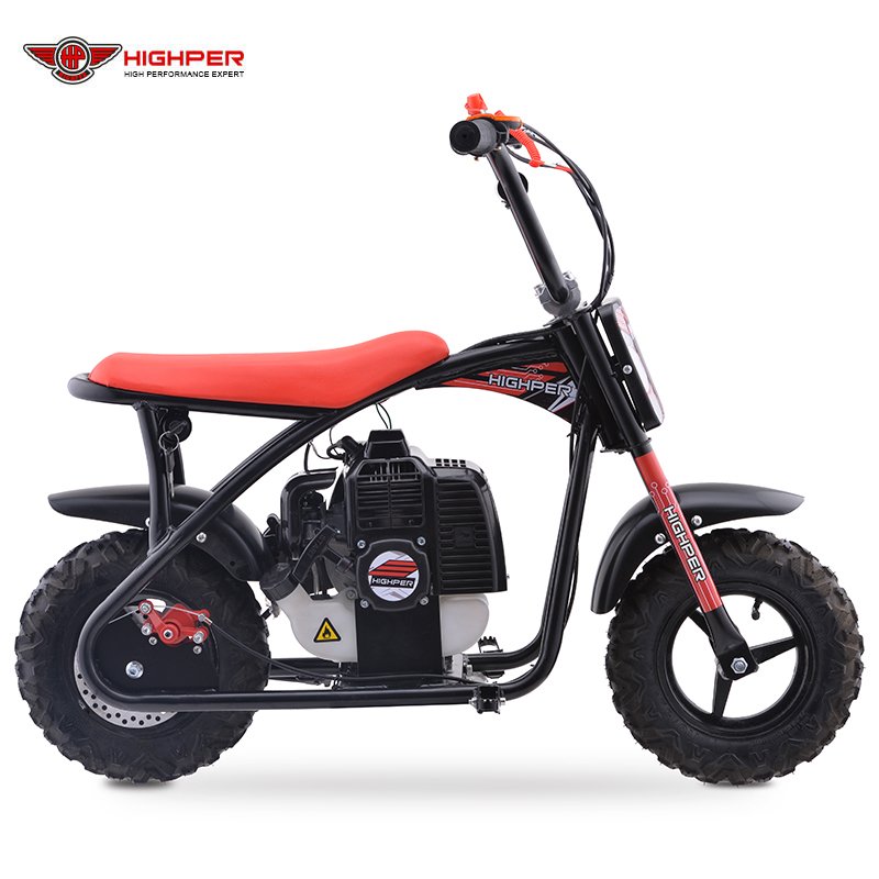 HIGHPER 2 Stroke 52cc Gasoline Mini Bike , Kids Mini Bike