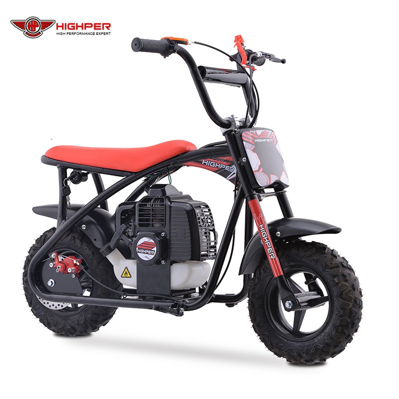 HIGHPER 2 Stroke 52cc Gasoline Mini Bike , Kids Mini Bike