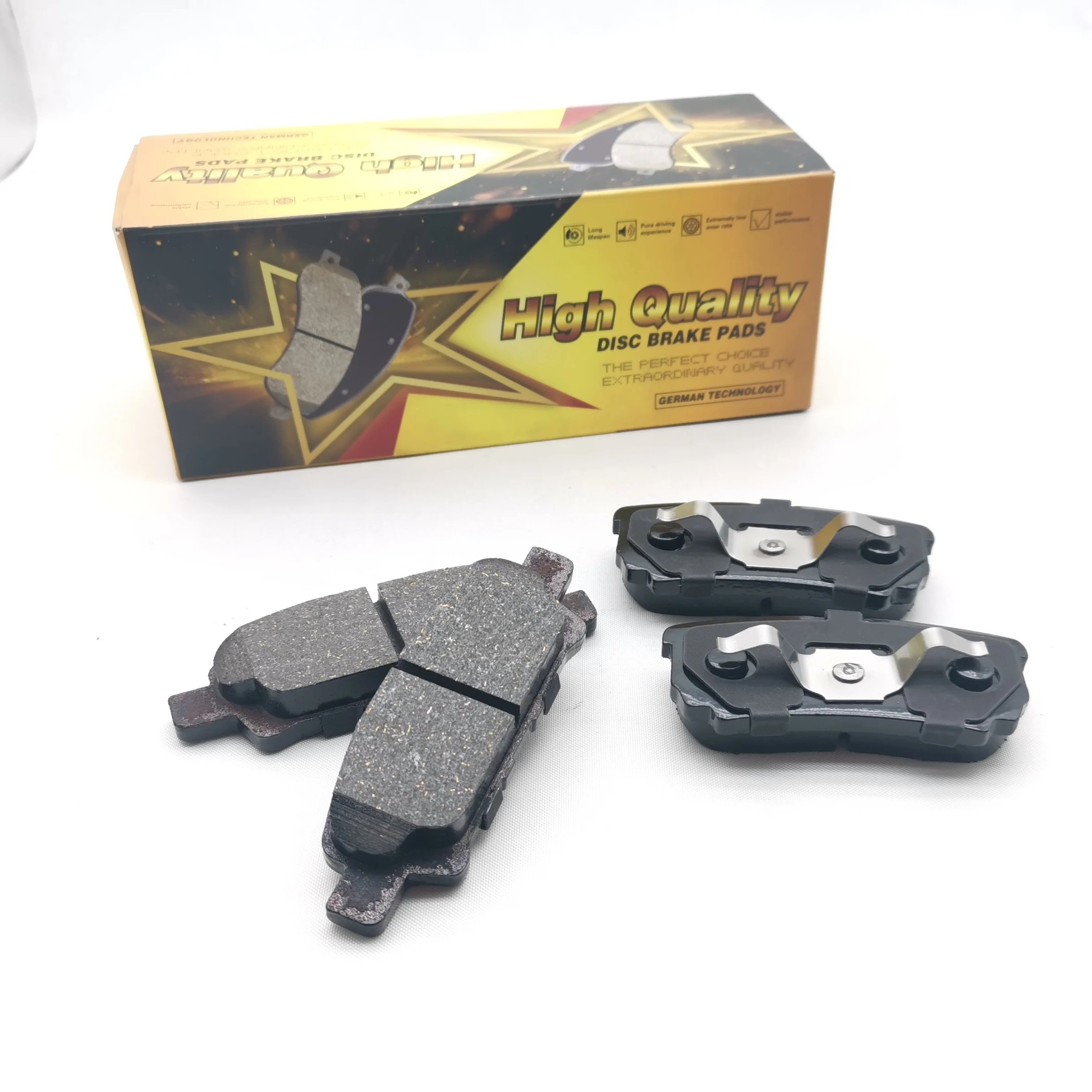 OE 5191271AC FMSI D1037 China Auto Parts Wholesale Brake Stysem Semi-Met Ceramic Brake Pads for Chrysler Dodge MITSUBISHI