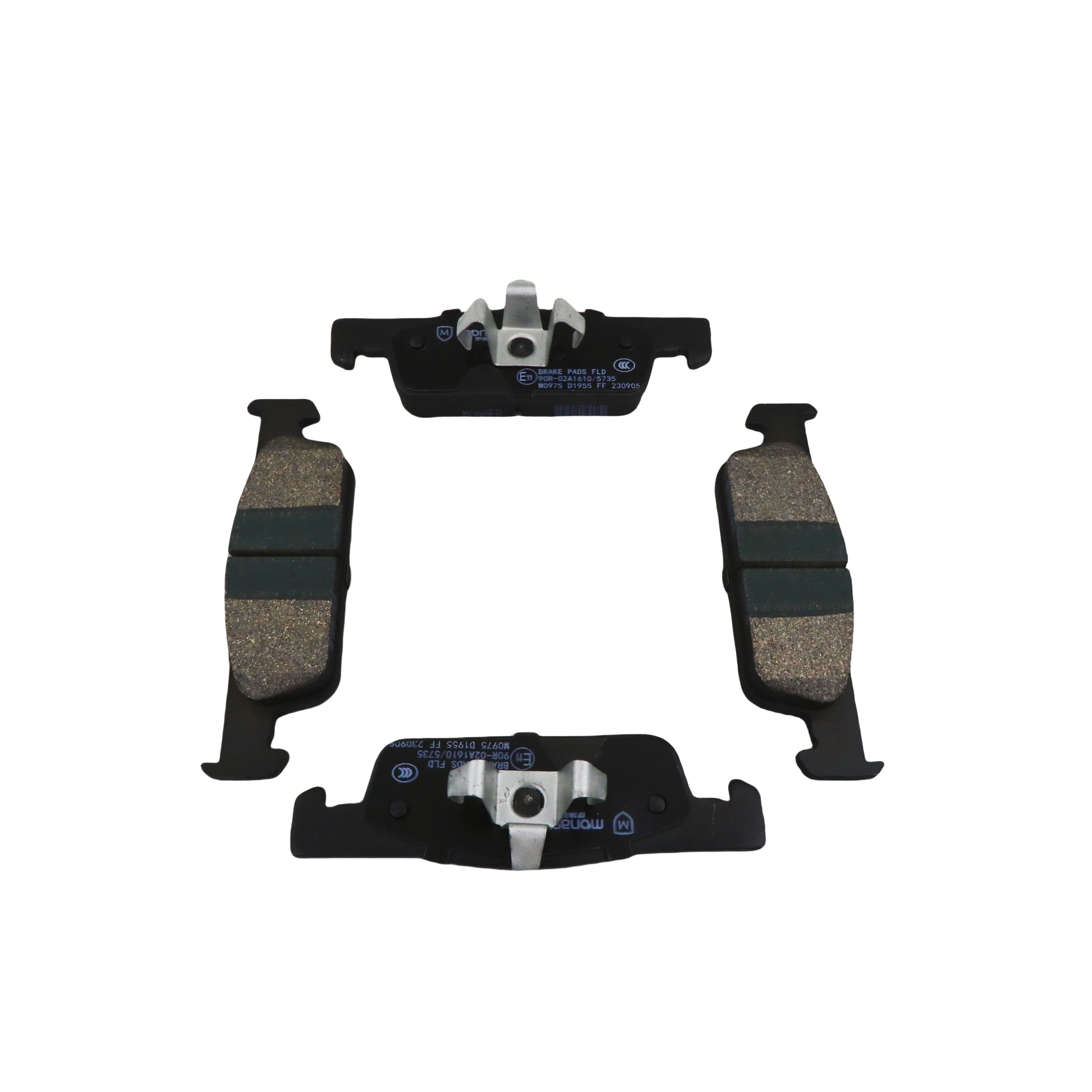 D1955 4534211100 Auto Spare Parts Carbon-based Ceramics Brake Pad Front Brake Pad for MERCEDES-BENZ
