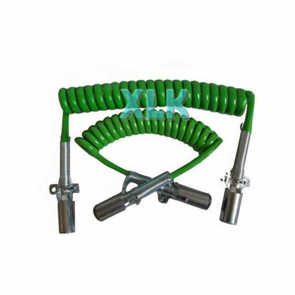 ABS Cable Air Hose Universal ABS 7 Way Coil BE27072 S408 for Heavy Duty Truck