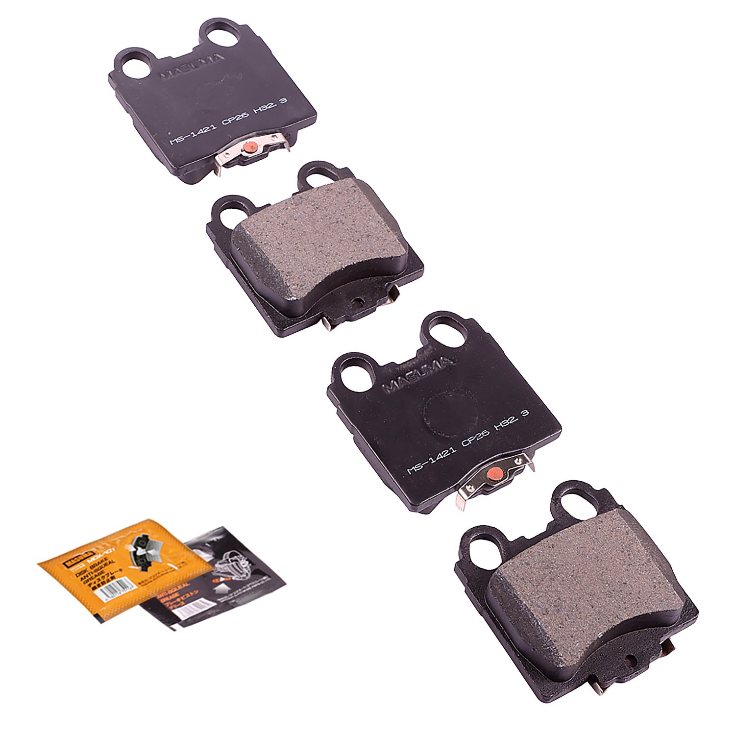 MS-1421 MASUMA China D282 Manufacturers Car Spare Parts Ceramic Disc Brake Pad For Toyota