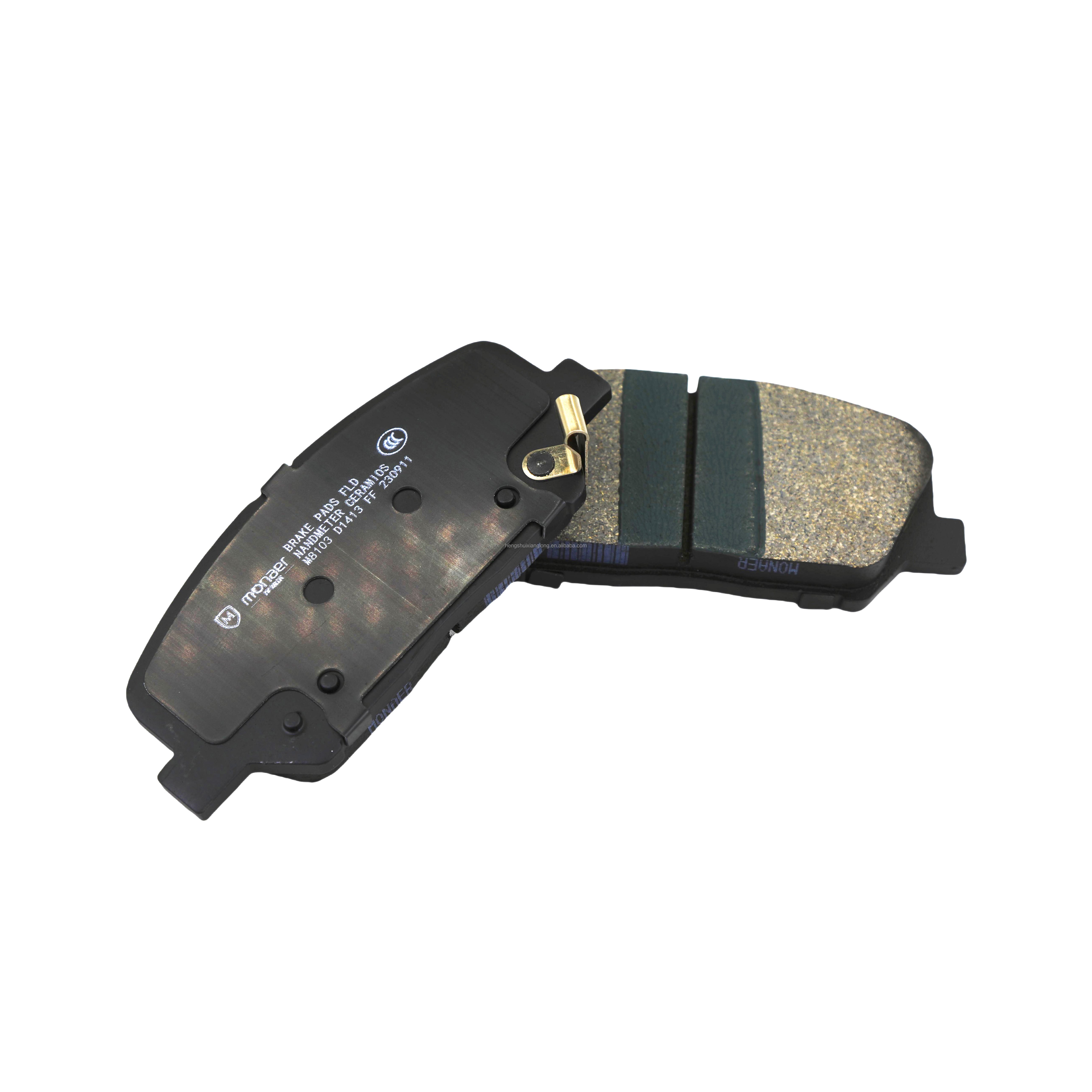 NP6098 58101-C5A00 Monaer Brake Pads D1962 Ceramic Front Disc Brake Pad for Hyundai