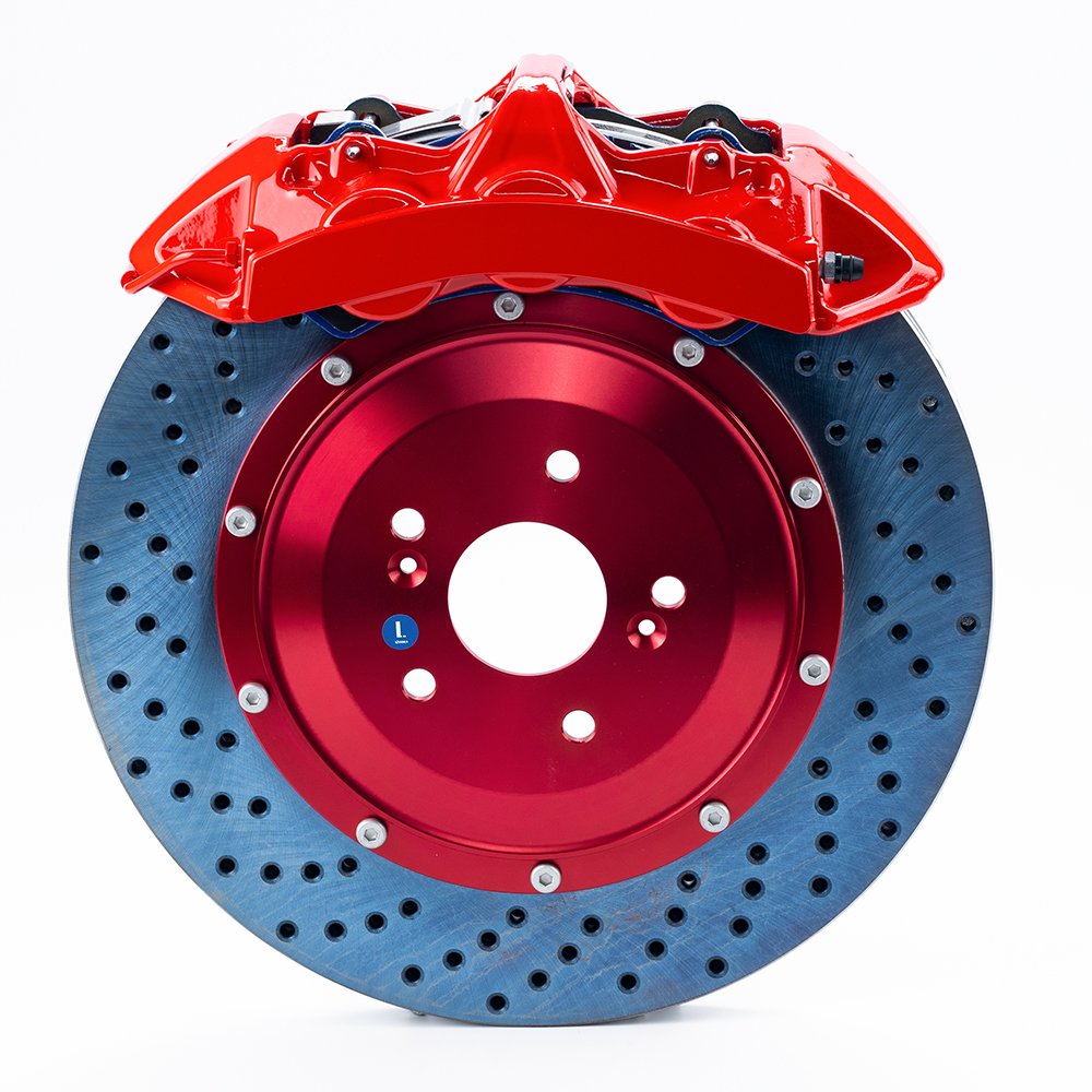 High Performance Auto Brake Systems 6 Pot Brake Caliper Gt6 Big Brake Kit for vw Golf Mk4 Mk5 Mk6 gti Mk7r