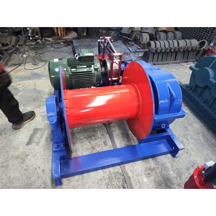 Electric Motor Pulley Winch High Speed Electric Winch 40 Ton Hydraulic Winch