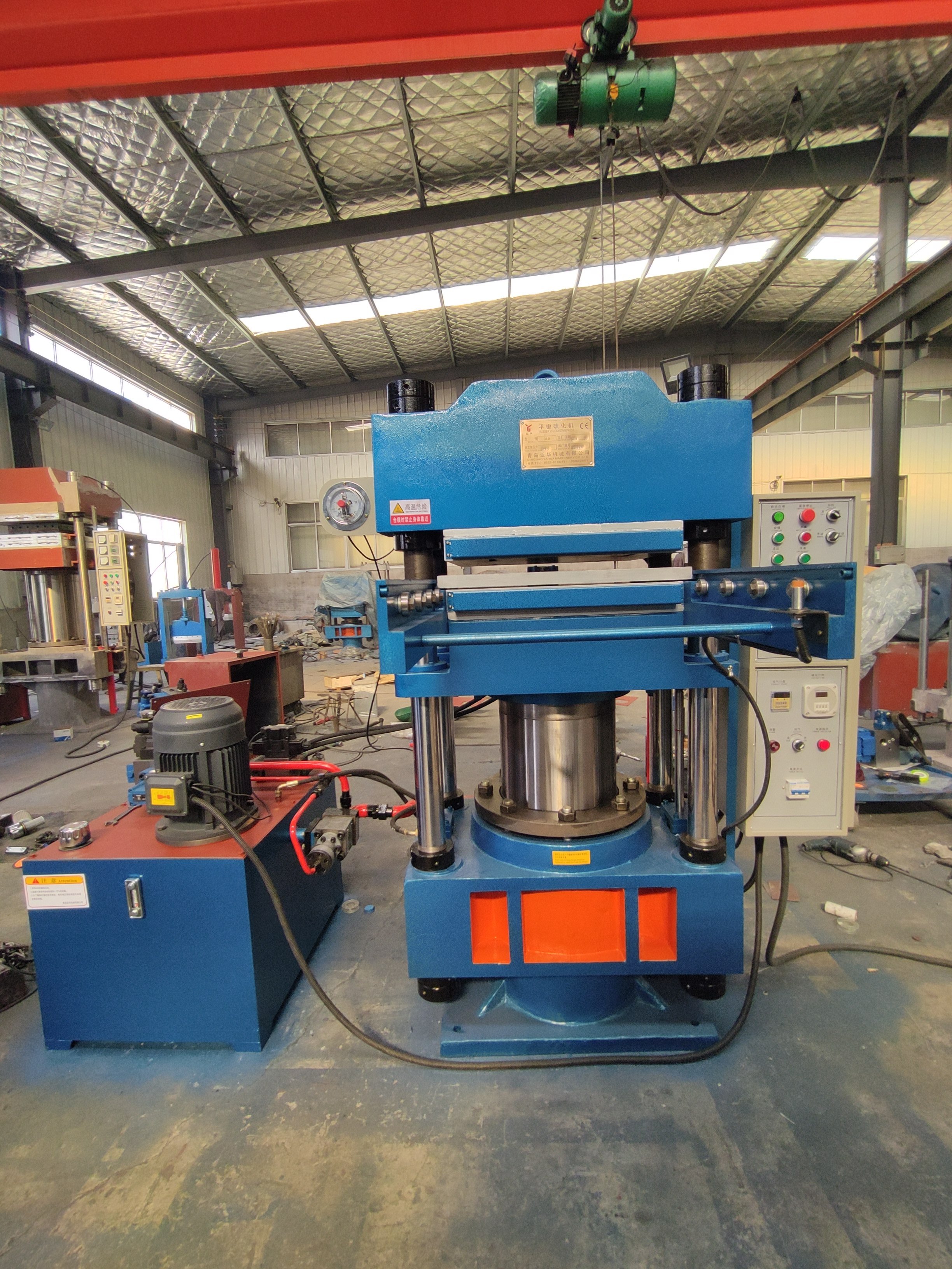 Slipper Machine/EVA /rubber Shoe Sole Making Machine Brake Pads Making Machine Manual Push-pull Device