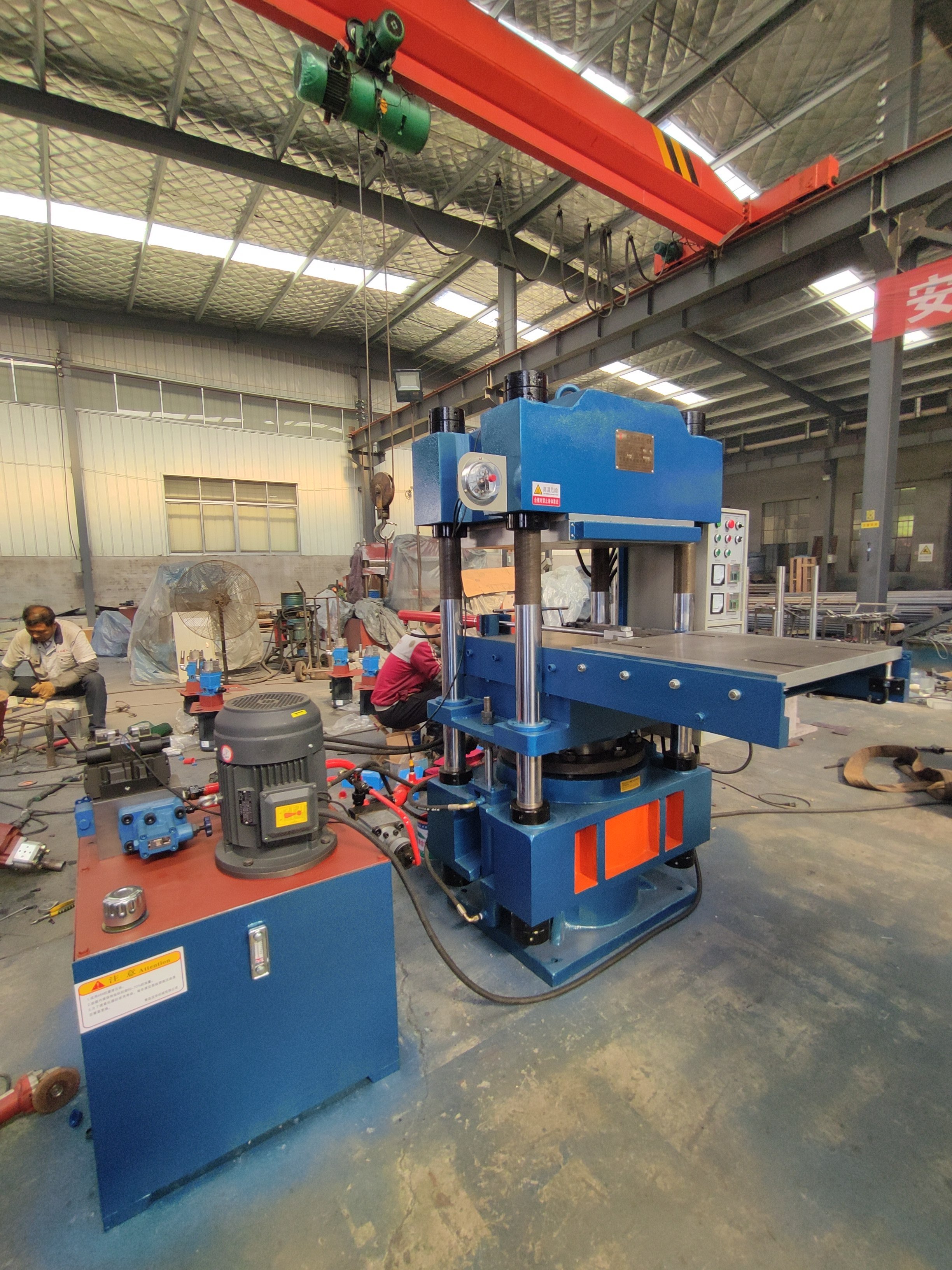 Slipper Machine/EVA /rubber Shoe Sole Making Machine Brake Pads Making Machine Manual Push-pull Device