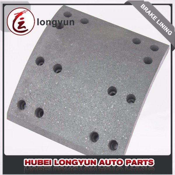 Good Quality Non-asbestos Brake Shoes Type 4709 Heavy Brake Lining Material Phenolic Resin Brake Lining