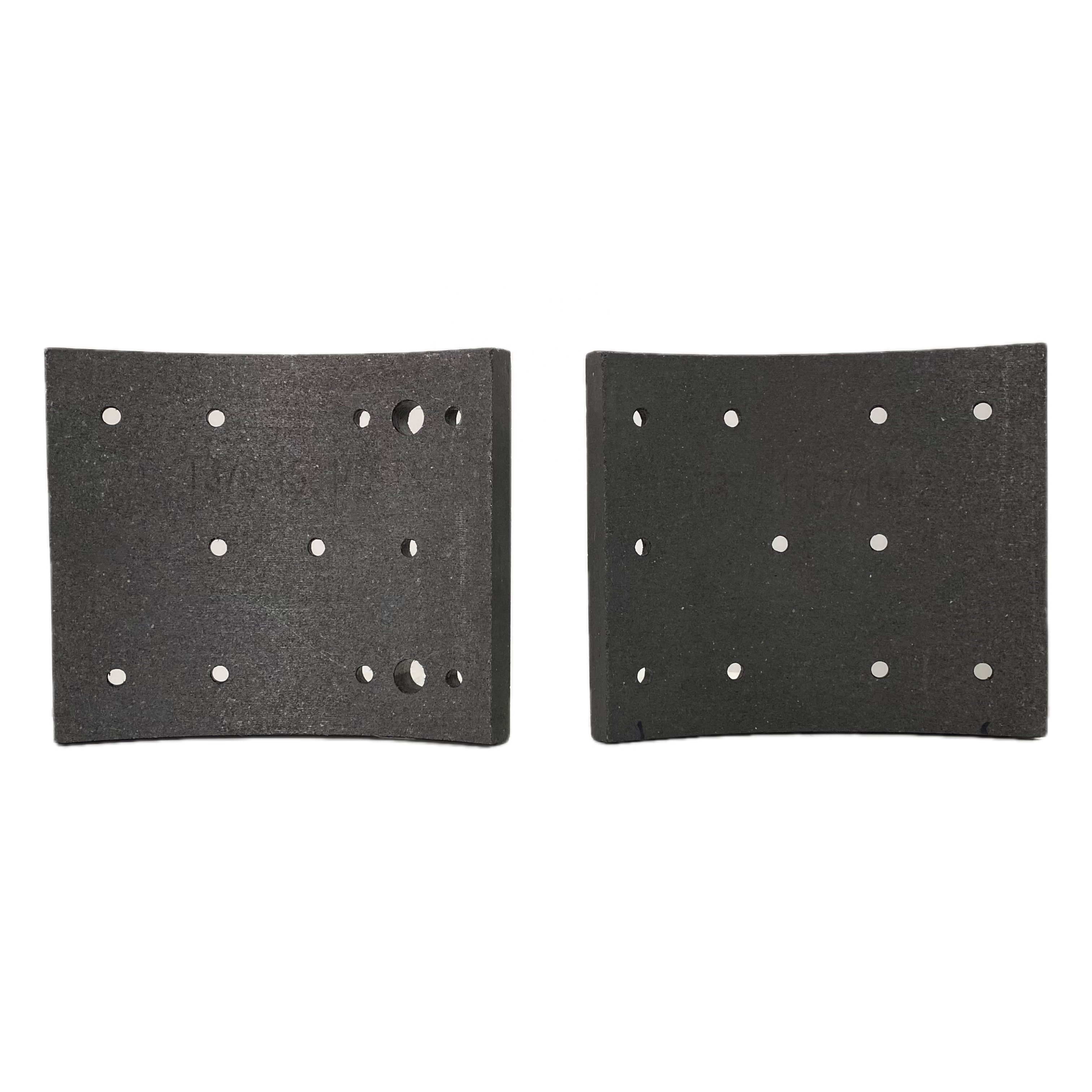Asbestos Free Brake Linings T370-1501/T370-1502 Manufacturer for Truck Brake Linings T370-1501/T370-1502
