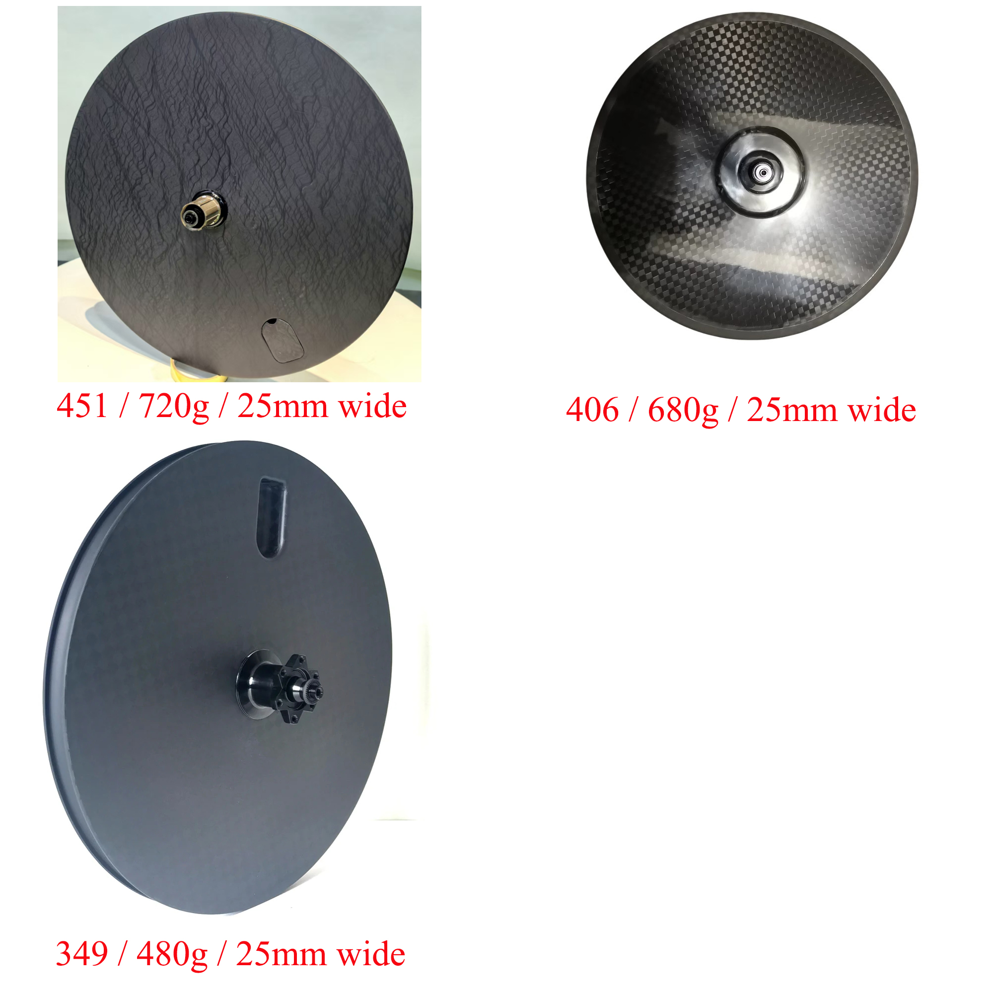 349 Carbon Bike Wheels 16inch Ultralight Wheel Set-Precision-Engineered for Brompton Folding Bikes and Compact Commuters