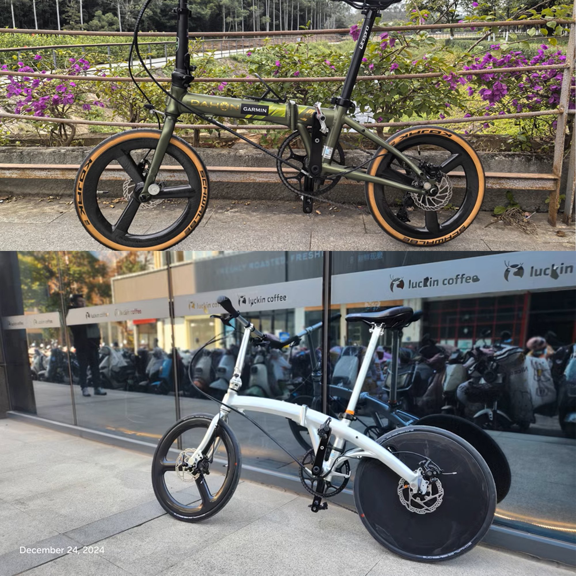 349 Carbon Bike Wheels 16inch Ultralight Wheel Set-Precision-Engineered for Brompton Folding Bikes and Compact Commuters