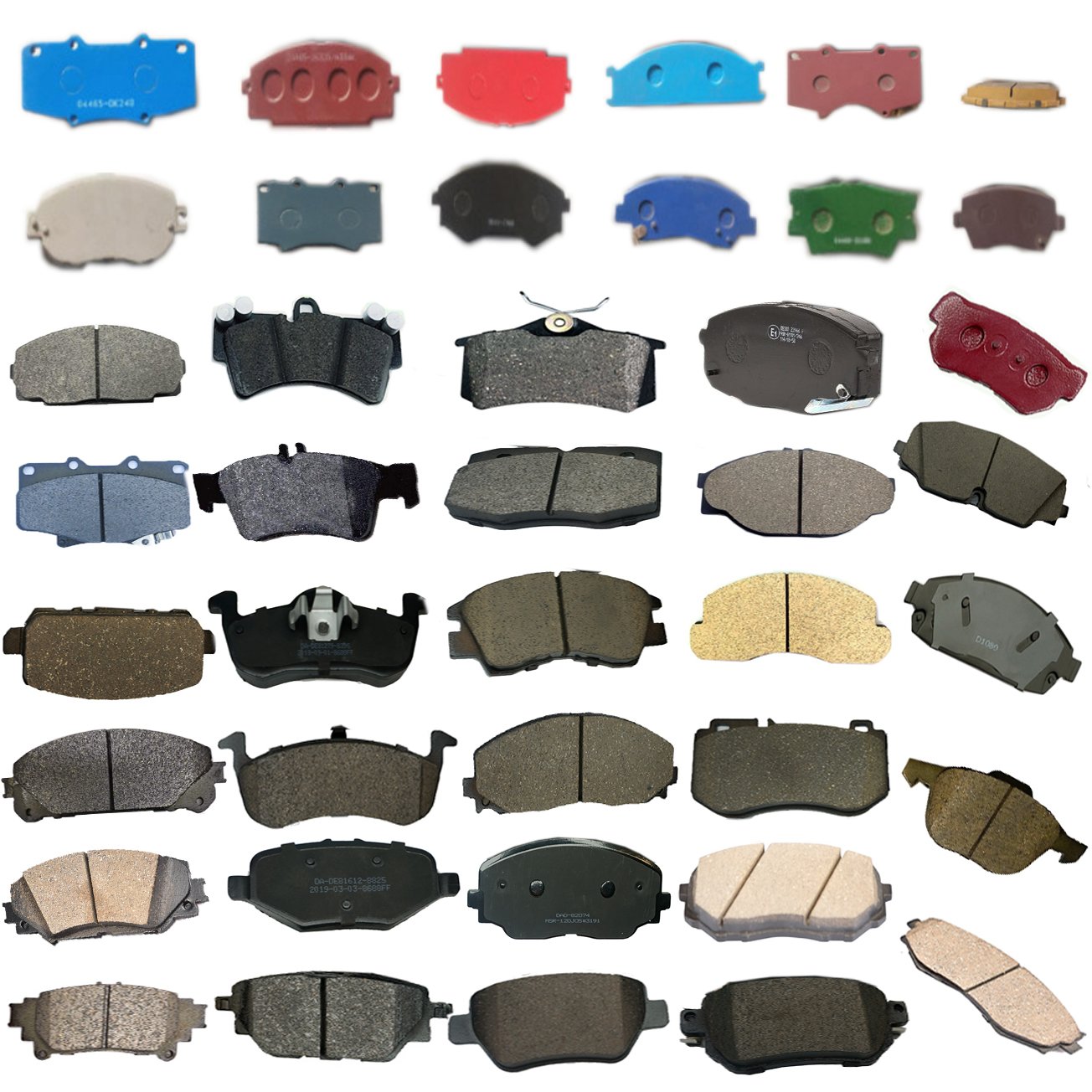 OE 23326280 D1913 Wholesale Accessories Spare Parts Production Line Ceramic Car Brake Pads