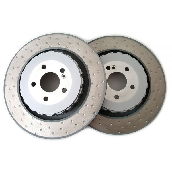 Rear 365*26mm Brake System Brake Disc Drilled Car Brake Disc A2214230812 for Mercedes Benz W221 S63 Amg Disc Rotor