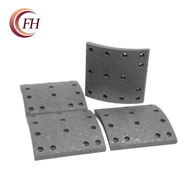 Wear Resistant Polyester Mesh Interlining Long Life Brake Shoe Lining. WVA: 19580