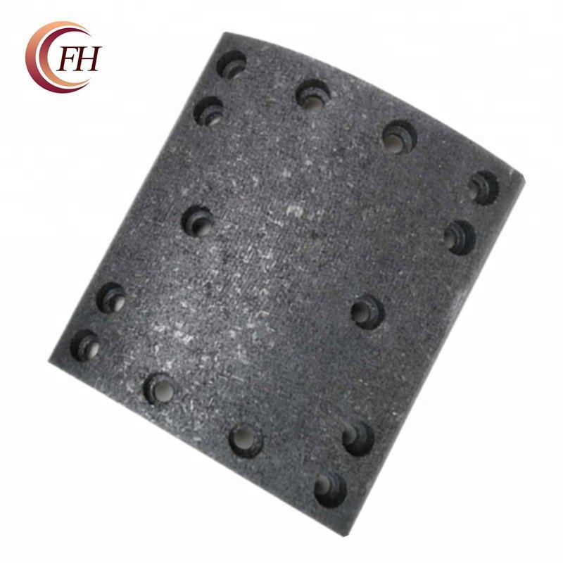 Wear Resistant Polyester Mesh Interlining Long Life Brake Shoe Lining. WVA: 19580