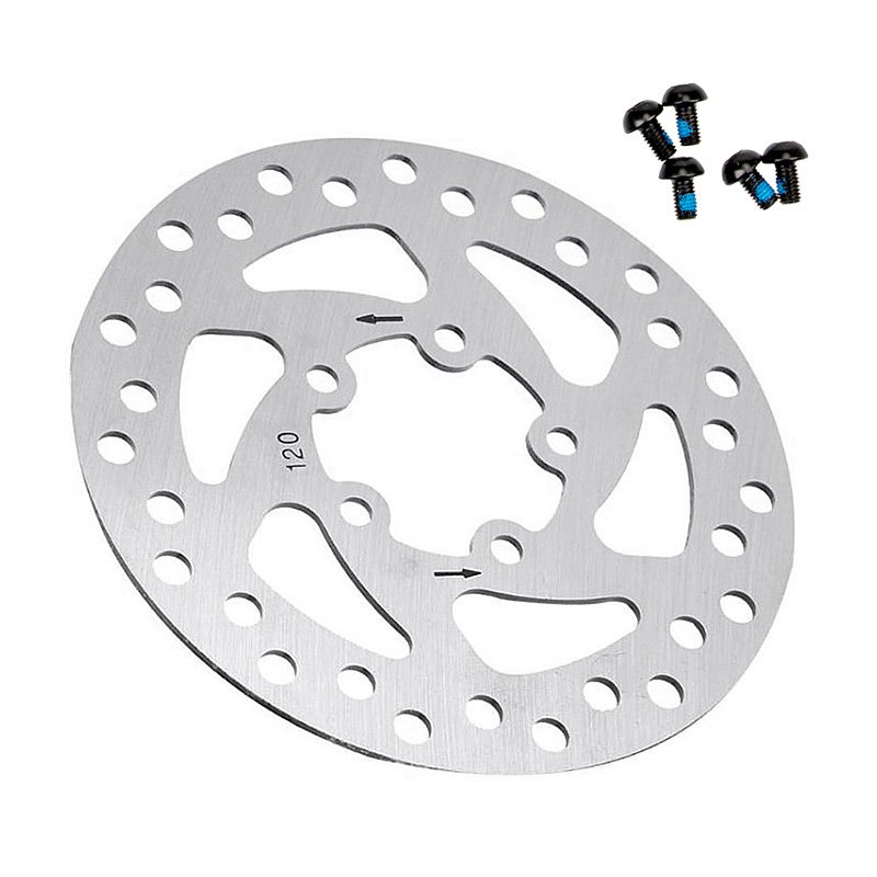 Brake Caliper Kit X-TECH with 120mm Brake Disc Spare Parts for Cityneye M365 Pro Electric Scooter Accessories
