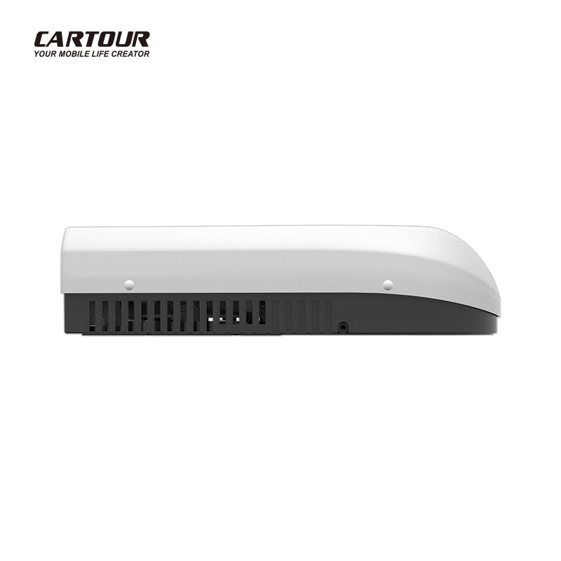 24V DC Auto Parking Air Conditioner for RV Camper Van Dual Inverter Rotary Compressor 12V Ceiling Mounted for Light Trucks