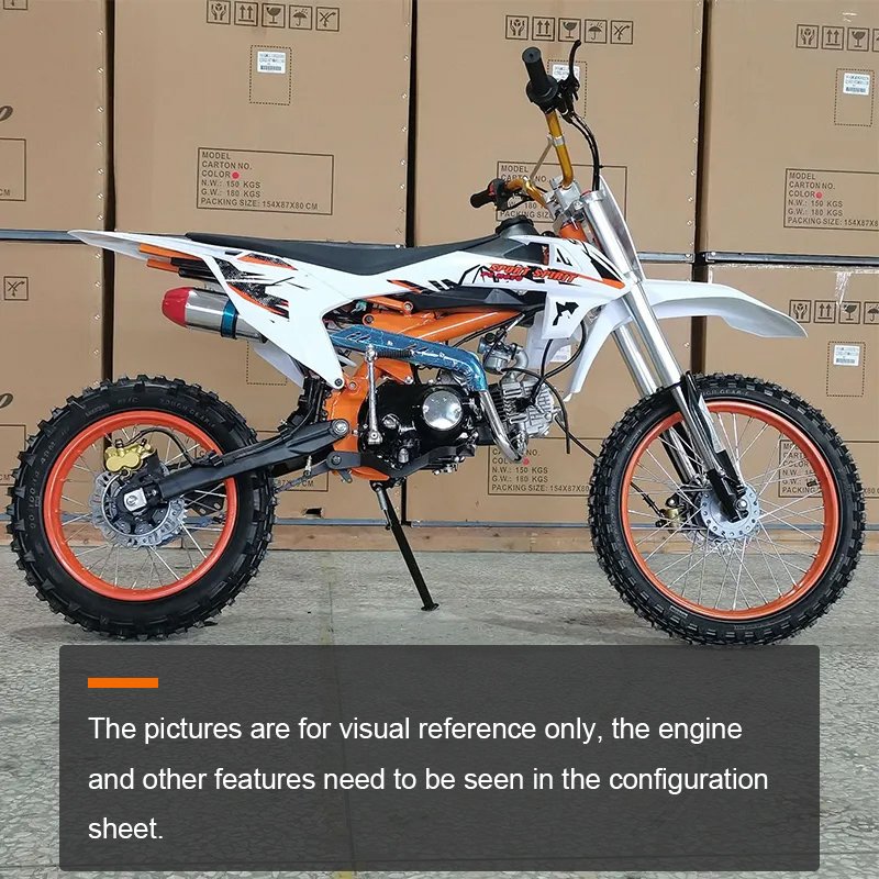 PH09D Wholesale Cheap Dirt Bikes 125cc Mini Dirt Bike Sport Moto 125cc Off-road Motorcycles Off Road for Adult