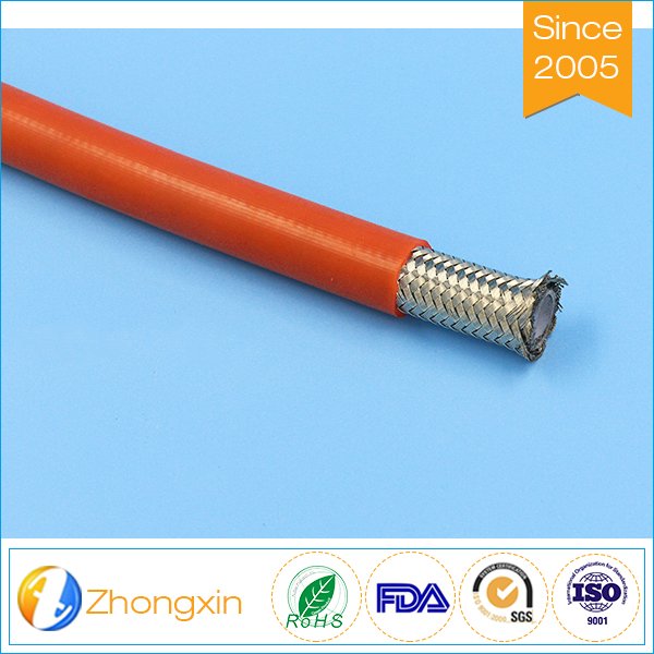 Braided Stainless Ptfe Auto Brake Hose AN3 AN4 Compatibility Teflon Brake Fuel Oil Hose