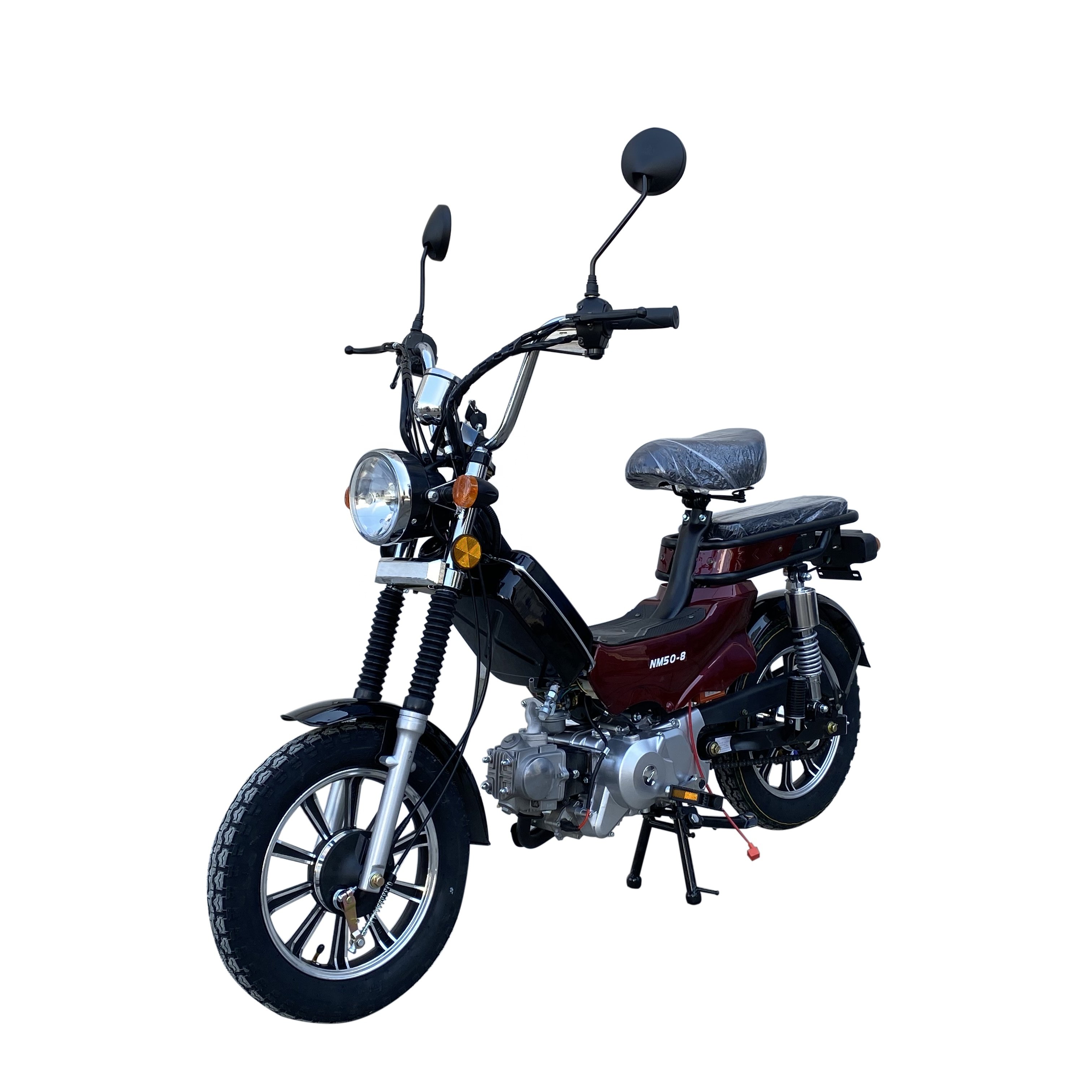 Customizable Seat Cushion Moped 50cc 11cc Air Cooling 4 Stroke Automatic Clutch with Disc Brakes Euro5 MINI Mopeds