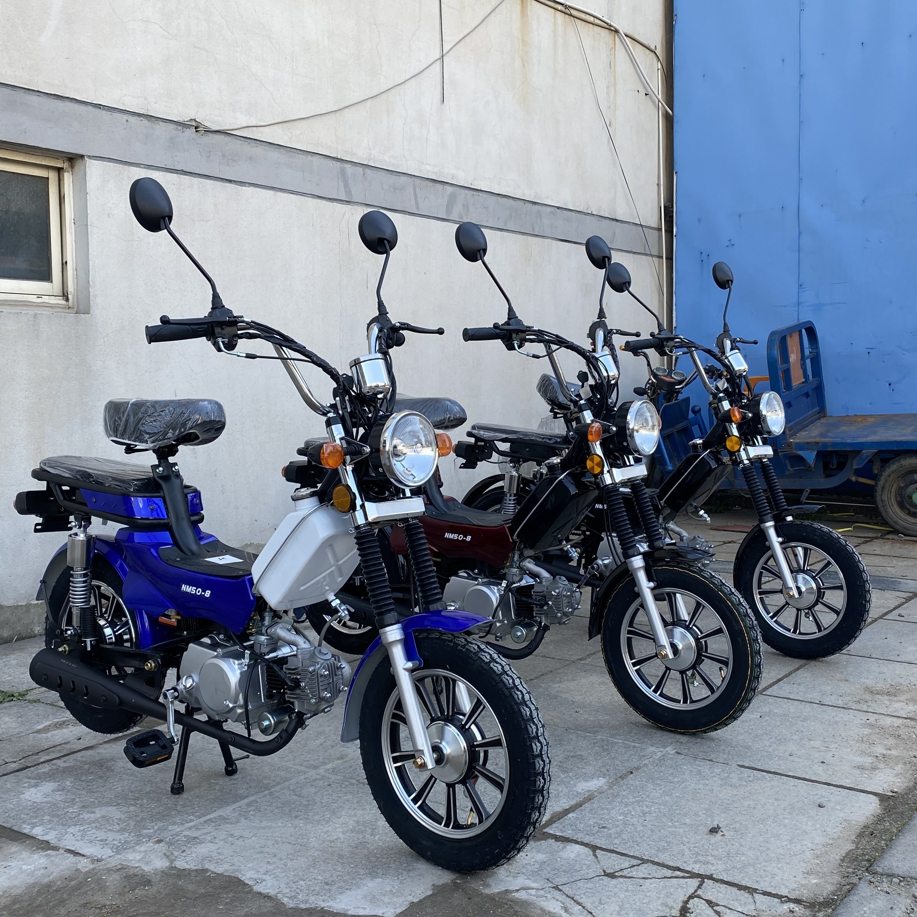 Customizable Seat Cushion Moped 50cc 11cc Air Cooling 4 Stroke Automatic Clutch with Disc Brakes Euro5 MINI Mopeds