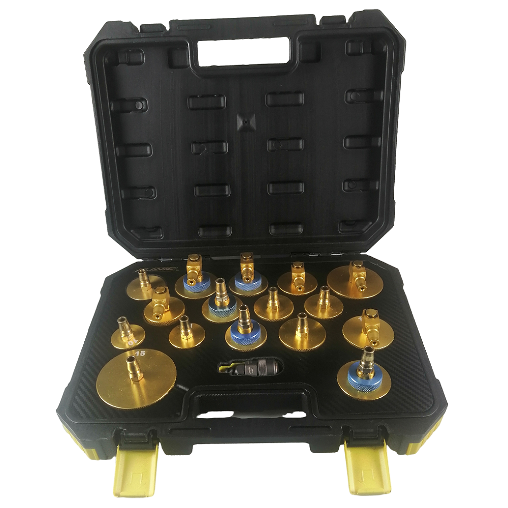 3 in 1 Brake & Clutch Bleeder Kit Vehicle Repair Li-ion Battery Included Portable Equipment
