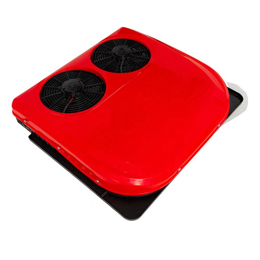 New Dual Fan 12V Auto Air Conditioning 24v Parking Electric Air Conditioner