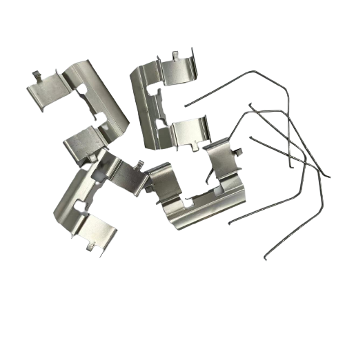 D1608 Front Auto Break Pad Repair Kit Stainless Steel Hardware Brake Clips for HONDA 45022-SFE-J20