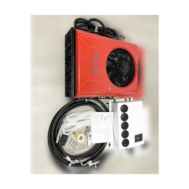 Battery Power Car Split Truck Van Cabin 12V 24V Truck Parking air Conditioner Truck Ac 12volt air Conditioner OEM LOGO