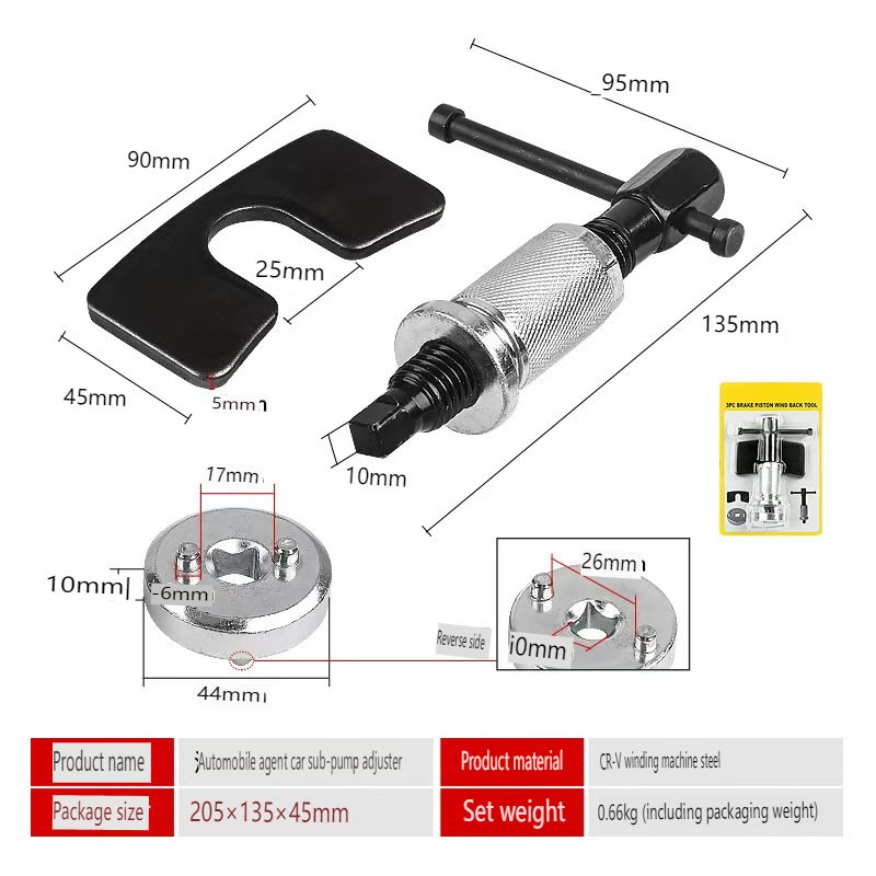 Automotive Brake Cylinder Piston Return Tool