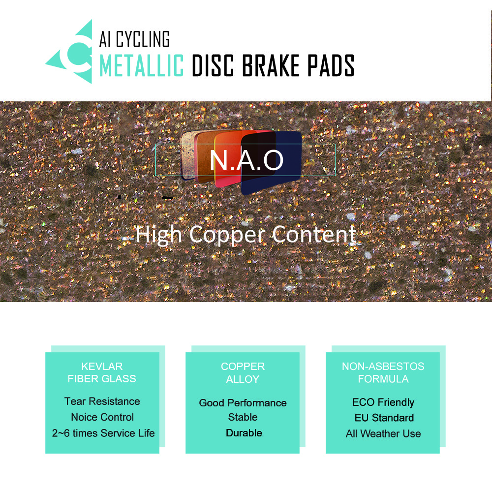 30prs MTB Bike Disc Brake Pads Metallic for Shimano Avid Hayes Magura Formula Zoom Copper-based Full Metal Cycling Pads