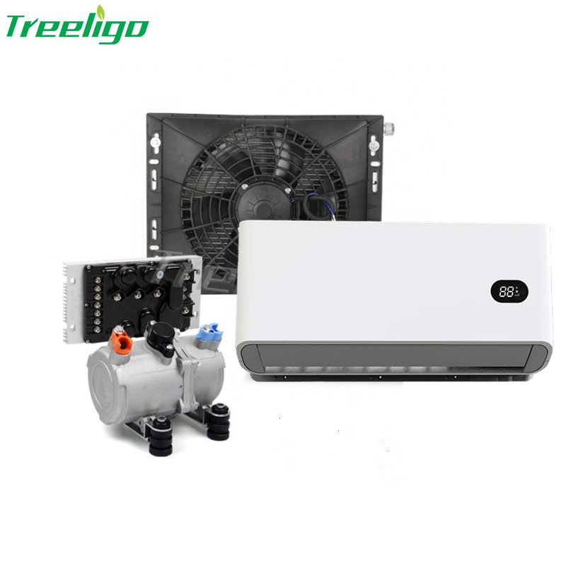 Electric Parking Air Conditioner Truck and Van Electric Crane Cabin Hidden Rv Parking Minivans air Conditioner