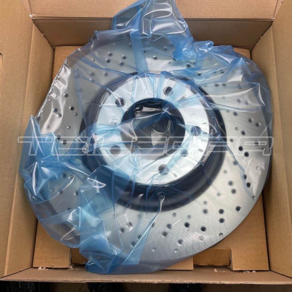 For Porsche 981 982 Cayman GT4 / 718 Boxster Spyder Rear Brake Disc Left Side 9GT615601F / 98135240781 / 981.352.407.81