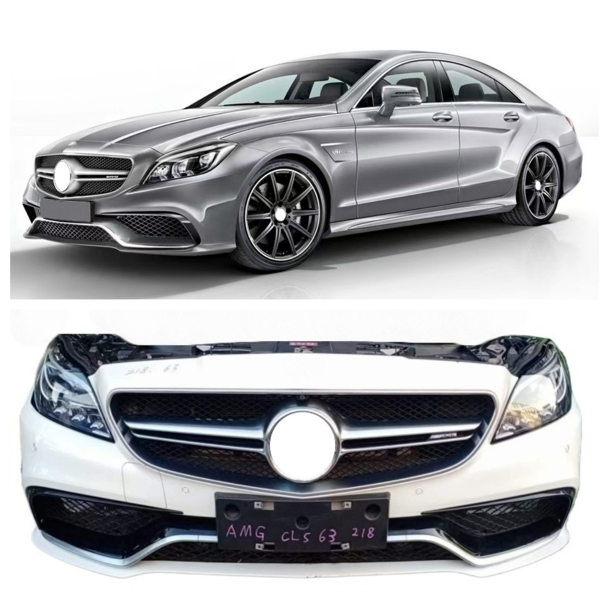 Mercedes-Benz CLS 63 AMG W218 Bodykit Enhanced Styling Front Rear Bumper Headlight Grille Front Lip Fender Including New Upgrade