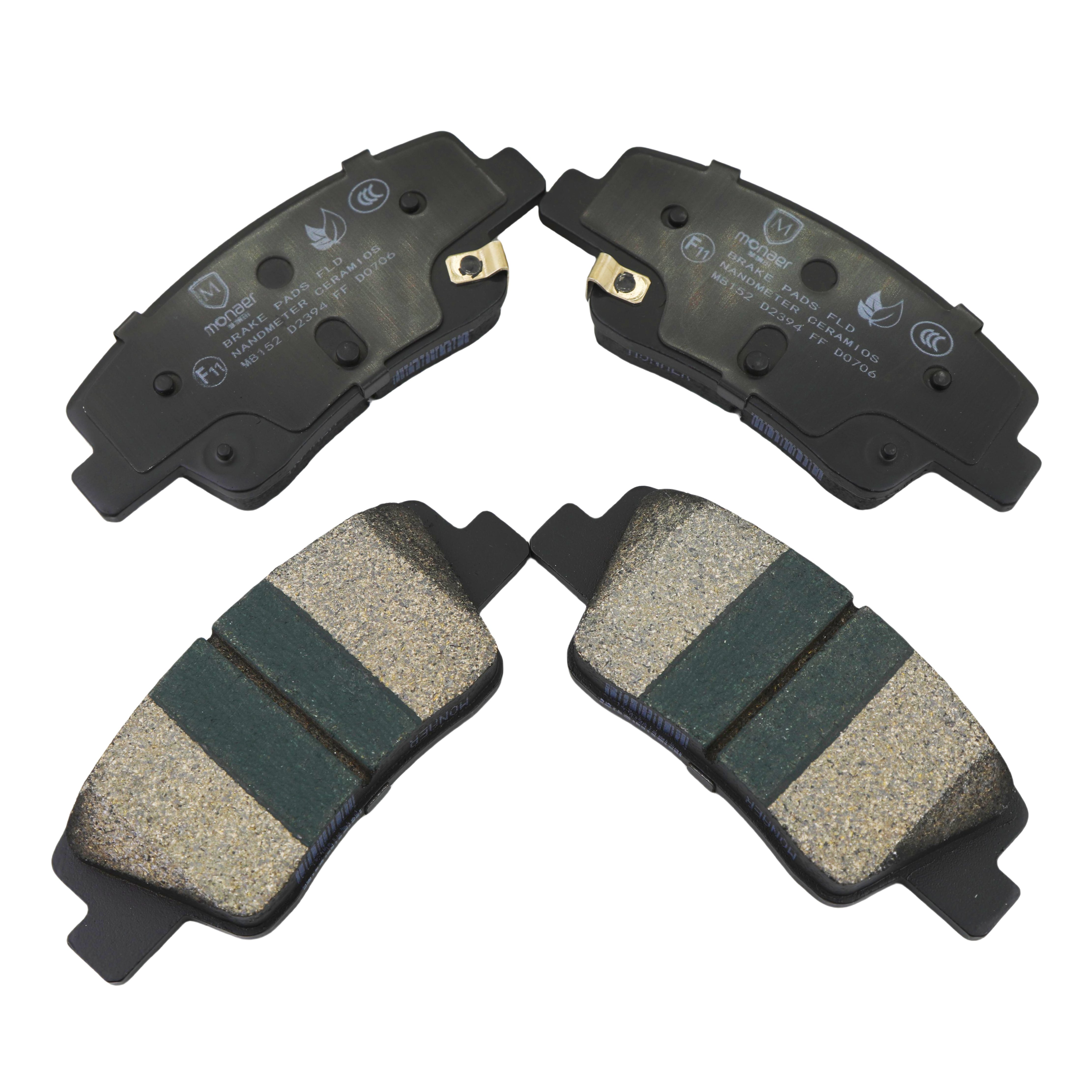 Monaer Brake Pads D2394 Ceramic Front Disc Brake Pad for Hyundai