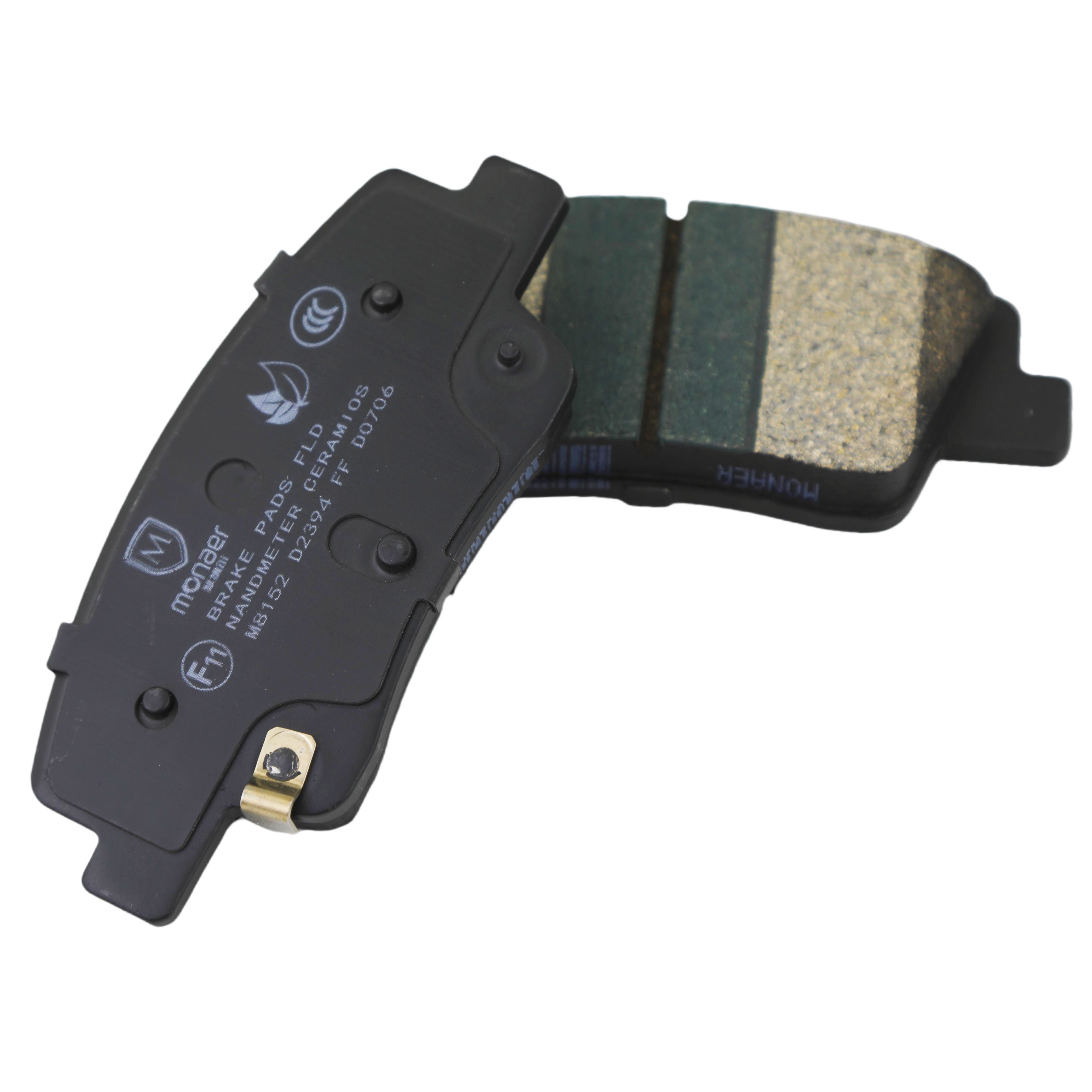 Monaer Brake Pads D2394 Ceramic Front Disc Brake Pad for Hyundai