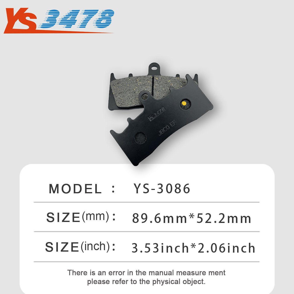 FA188 Motorcycle Accessories Brake Pad for SUZUKI GSXR 750 GSXR 1000 K1 GS 1200 GSX 1300 VZ 1600 K4 Marauder