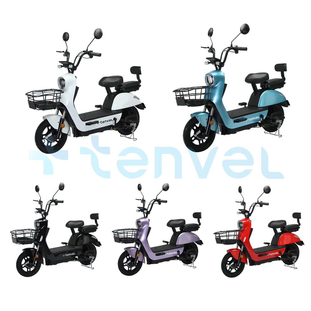 Customized Wholesale Adults Electric Mobility Bike 48V Power Lead-acid Battery Motor Electric Scooter City Bicycle Road E Bike