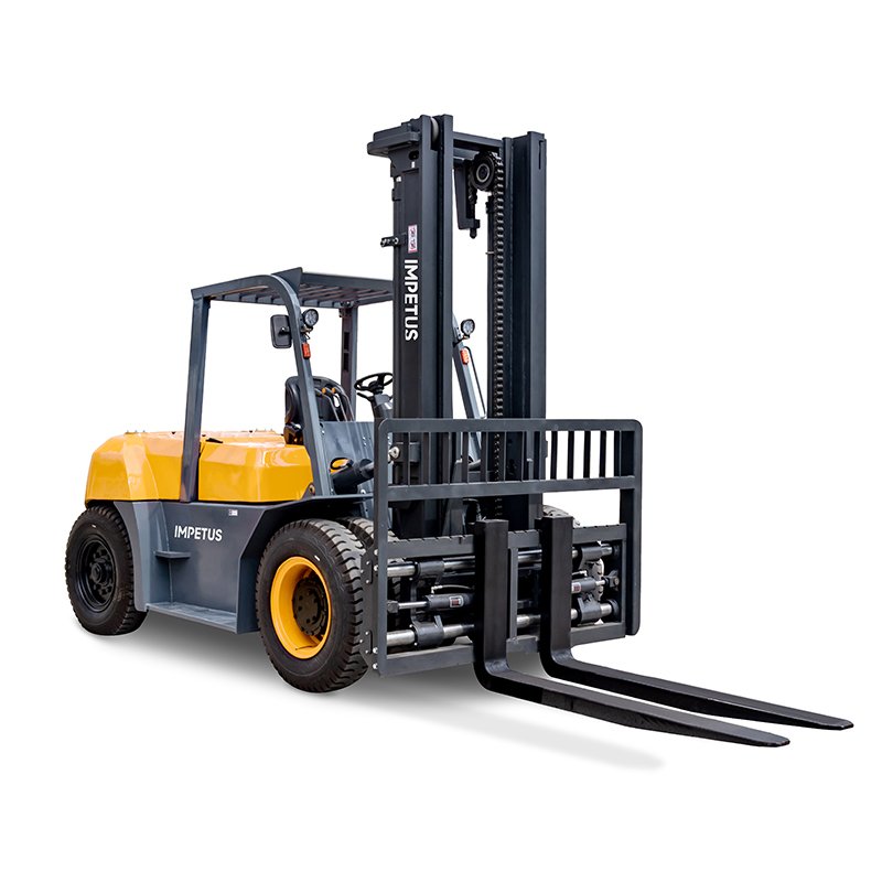 5000mm Customised Forklift Double Front Tyres 11 Ton 13 Ton Forklift 3 Stages Hydraulic Cylinder For Forklift