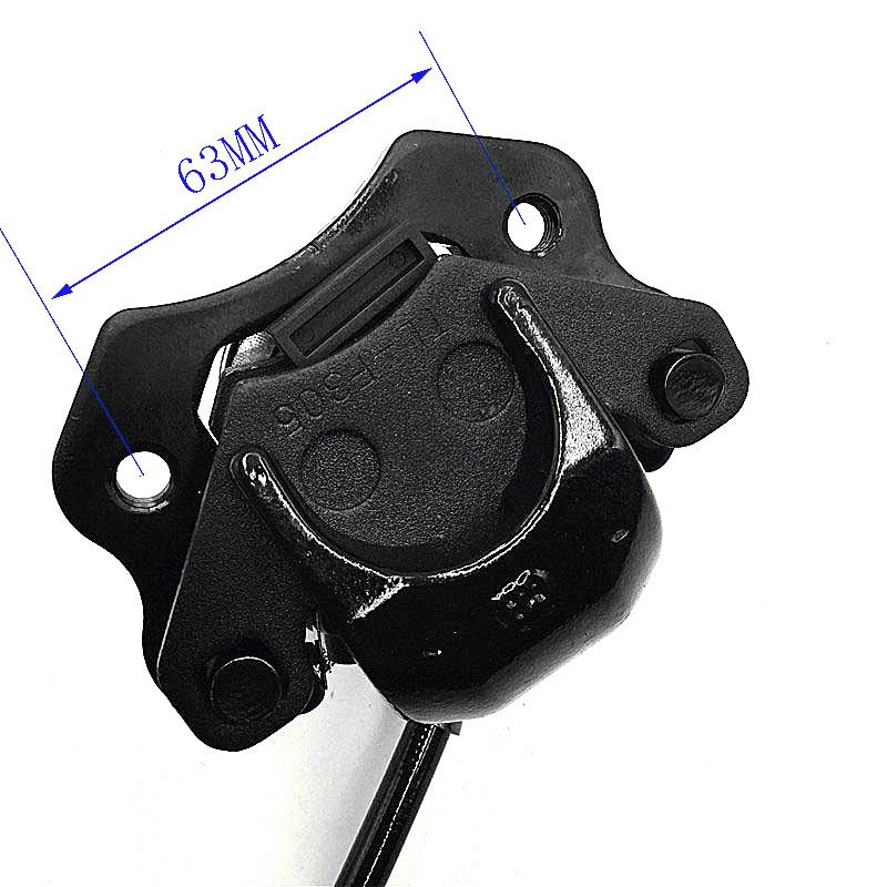 ATV Rear Brake Lever Assembly for 50 70 90 110 125 150cc Quad Master Cylinder Caliper Chinese Left Hand bar Grips