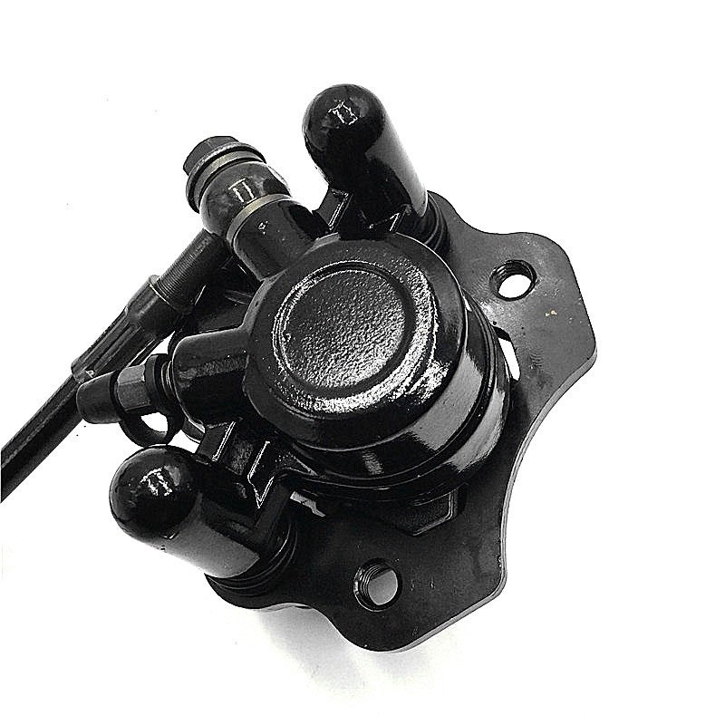 ATV Rear Brake Lever Assembly for 50 70 90 110 125 150cc Quad Master Cylinder Caliper Chinese Left Hand bar Grips