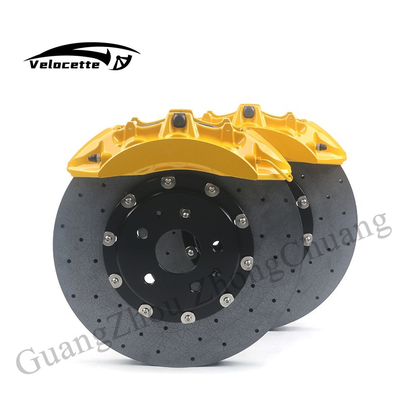 Big Brake Calipers Kit V6 4/6 Pots 355- 440mm Carbon Ceramic Disc Auto Brake System for Toyota Reichi/Crown Alpha/ACR50 Camry