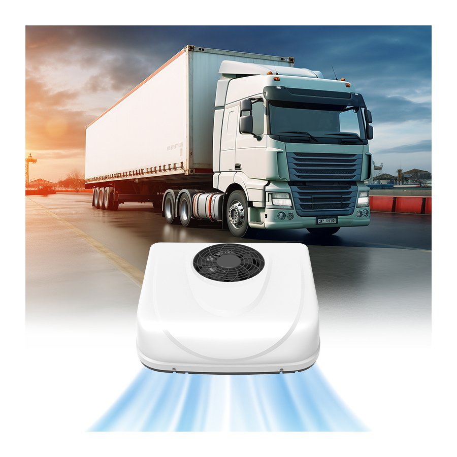 12V Auto Parking Air Conditioner Rooftop Mini Truck Air Conditioning Electric Car air Conditioner RV Camper