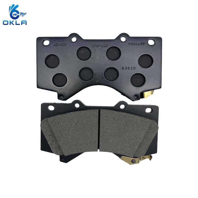 Car Spare Parts Accessories Auto Front Alex Brake Pads Set 04465-60280 for Toyota Lexus Land Cruiser 100