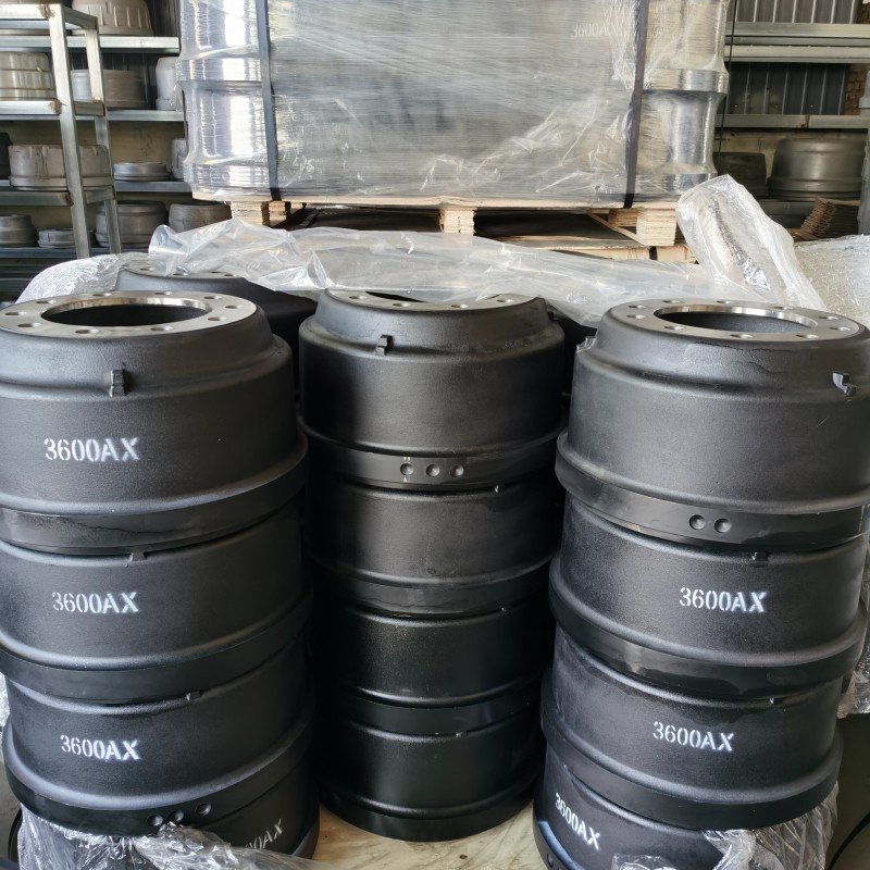 3600A Heavy Duty Semi Truck Trailer Brake Systems Passed Dynamic Balance Test Axle Drum Brakes