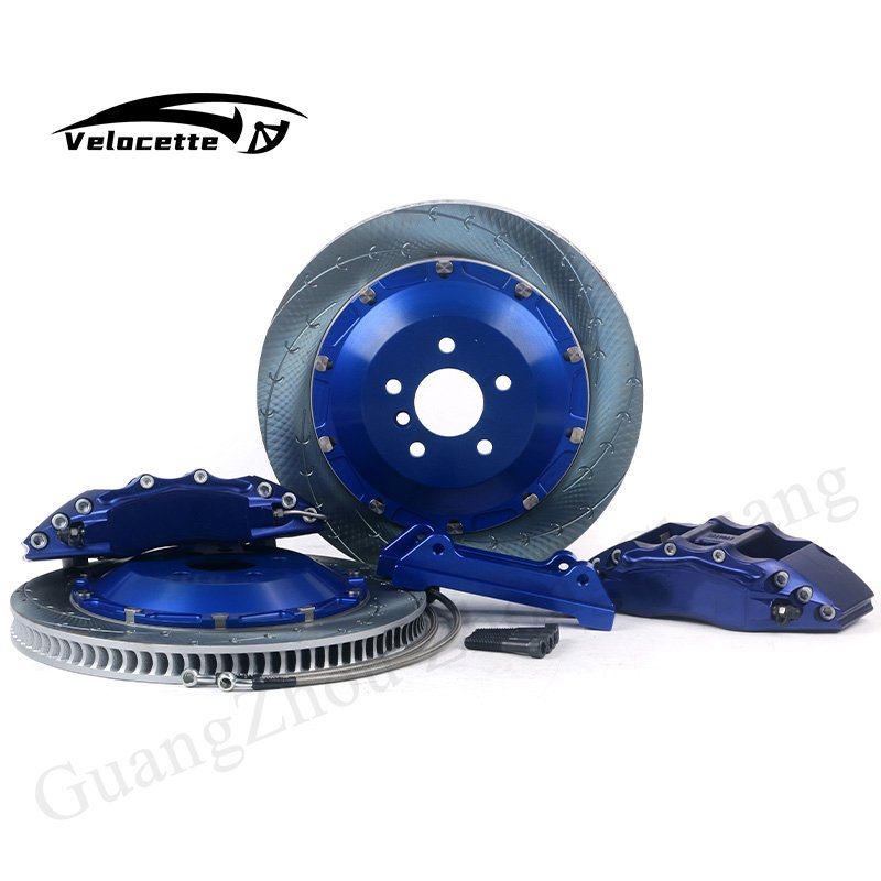 670 6-pot High Performance Aluminum Big Brake Caliper Kit with 355/380mm Rotor Disc for 18/19/20 INCH Wheel for Endless