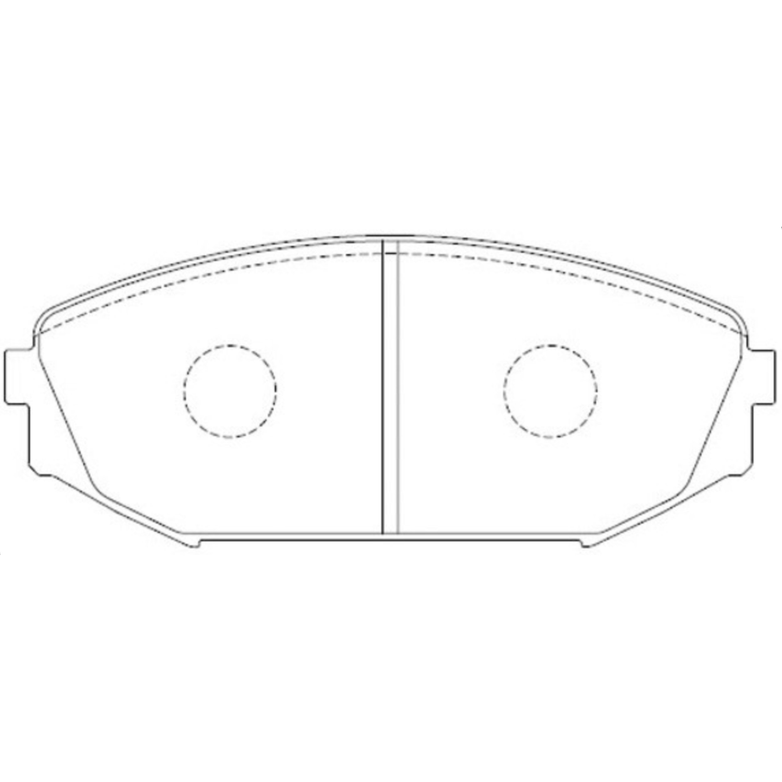 High Performance Factory Auto Parts Brake Pads (Pastillas De Freno) OEM Disc D793/wva 24805 Is Front Axle Brake for HONDA/ACURA