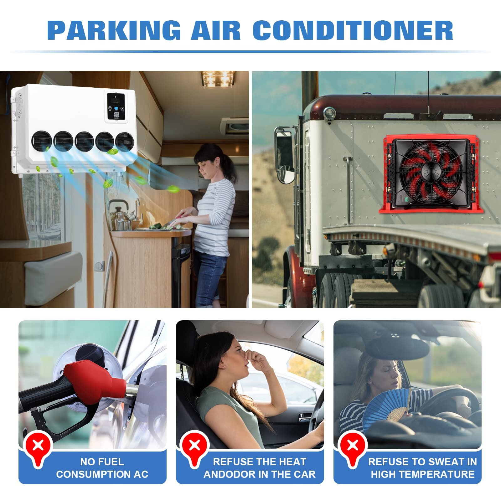 High Quality air Conditioner Truck air Conditioner Car air Conditioner YDH.AC.0049