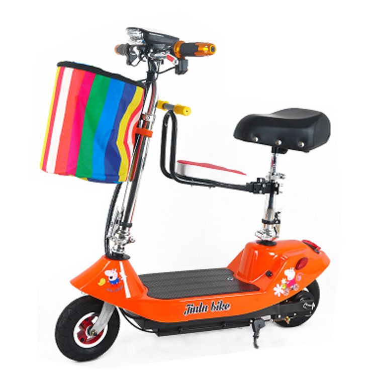 2023 New Little Dolphin Arrival Foldable Electric Scooter the Baby Seat